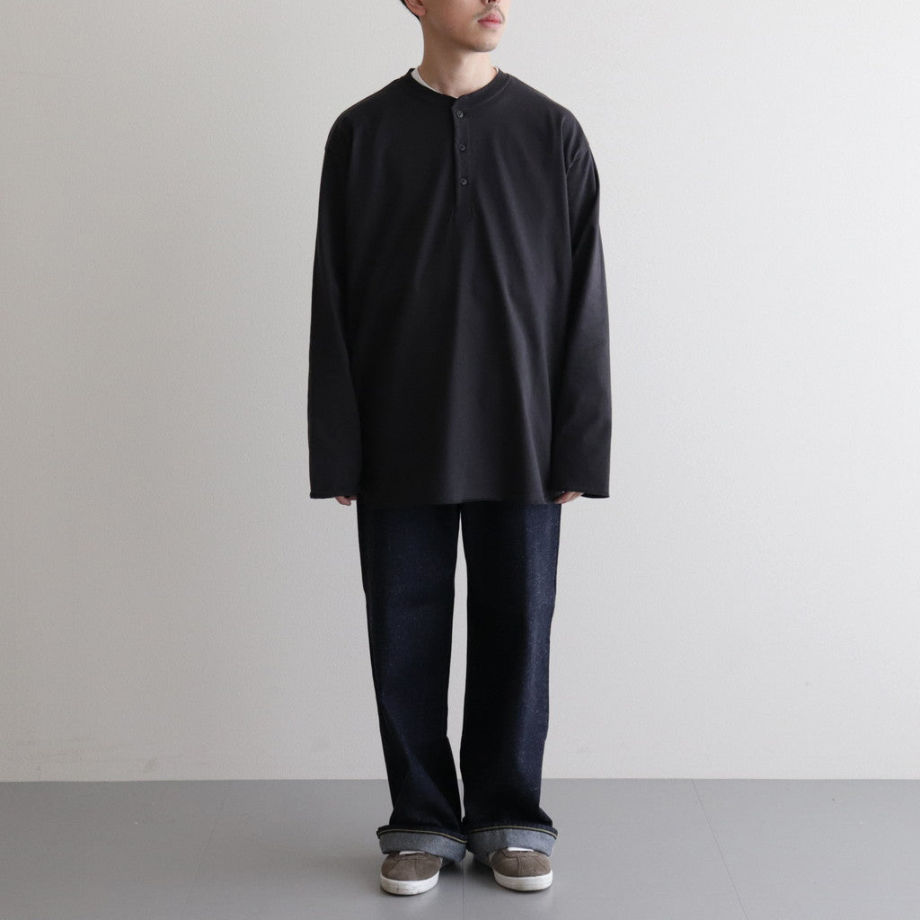 KIMONO DENIM / WIDE STRAIGHT DENIM #INDIGO [A24A-02PT01C]