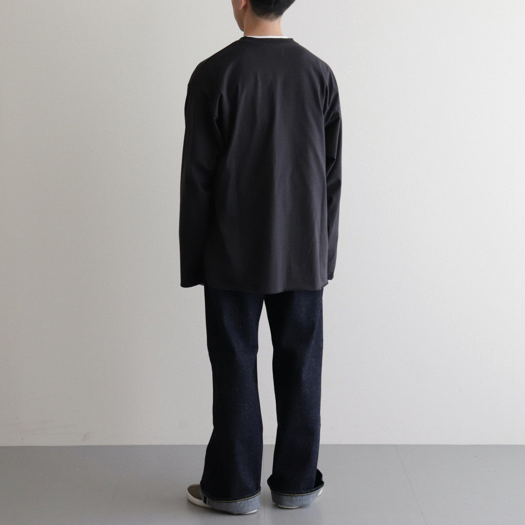 KIMONO DENIM / WIDE STRAIGHT DENIM #INDIGO [A24A-02PT01C]