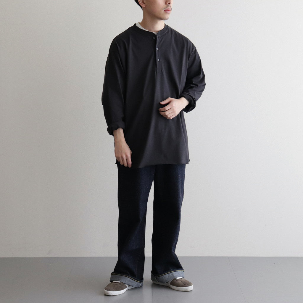 KIMONO DENIM / WIDE STRAIGHT DENIM #INDIGO [A24A-02PT01C]