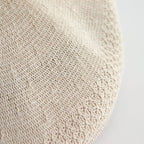 LINEN HUNTING CAP - GENTLEMAN #IVORY [V01015]