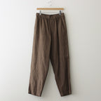 LINEN POPLIN TR #BROWN [17041 40072]