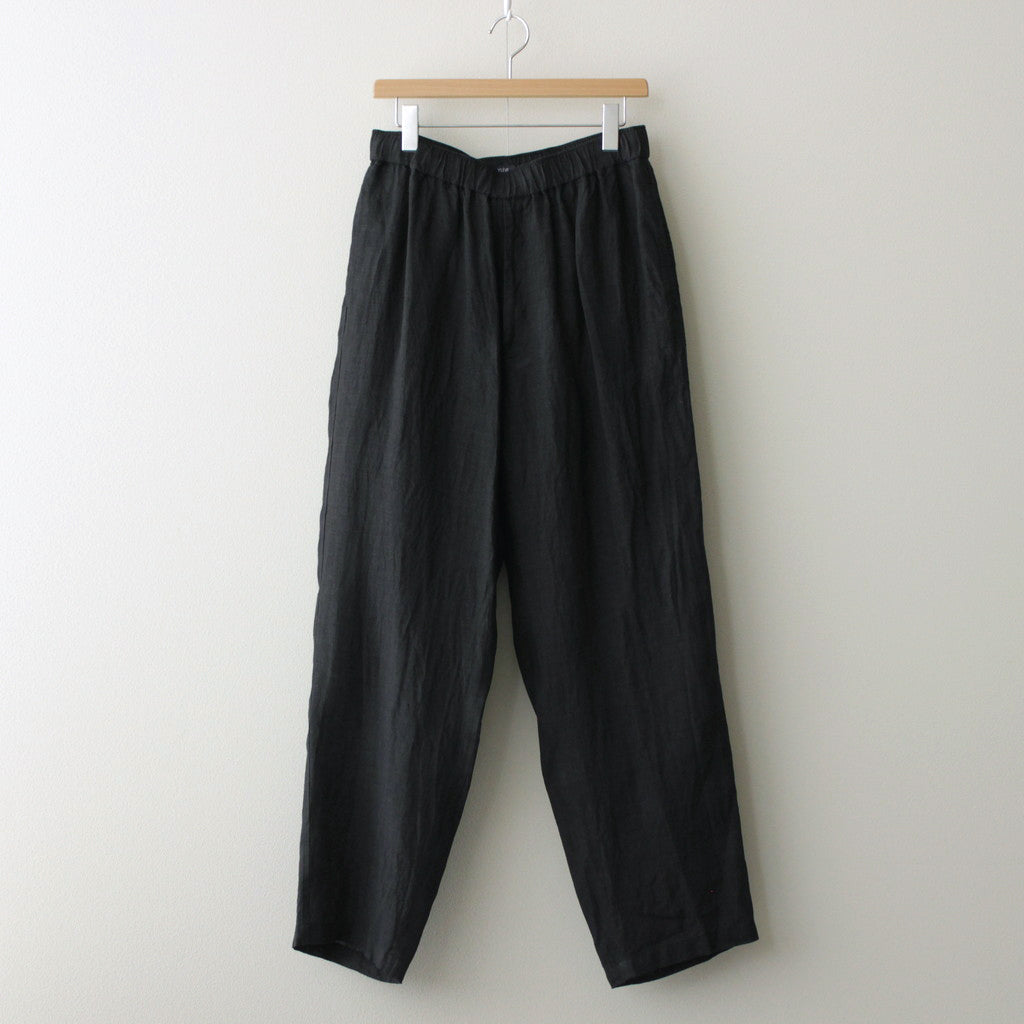 LINEN POPLIN TR #BLACK [17041 40072]