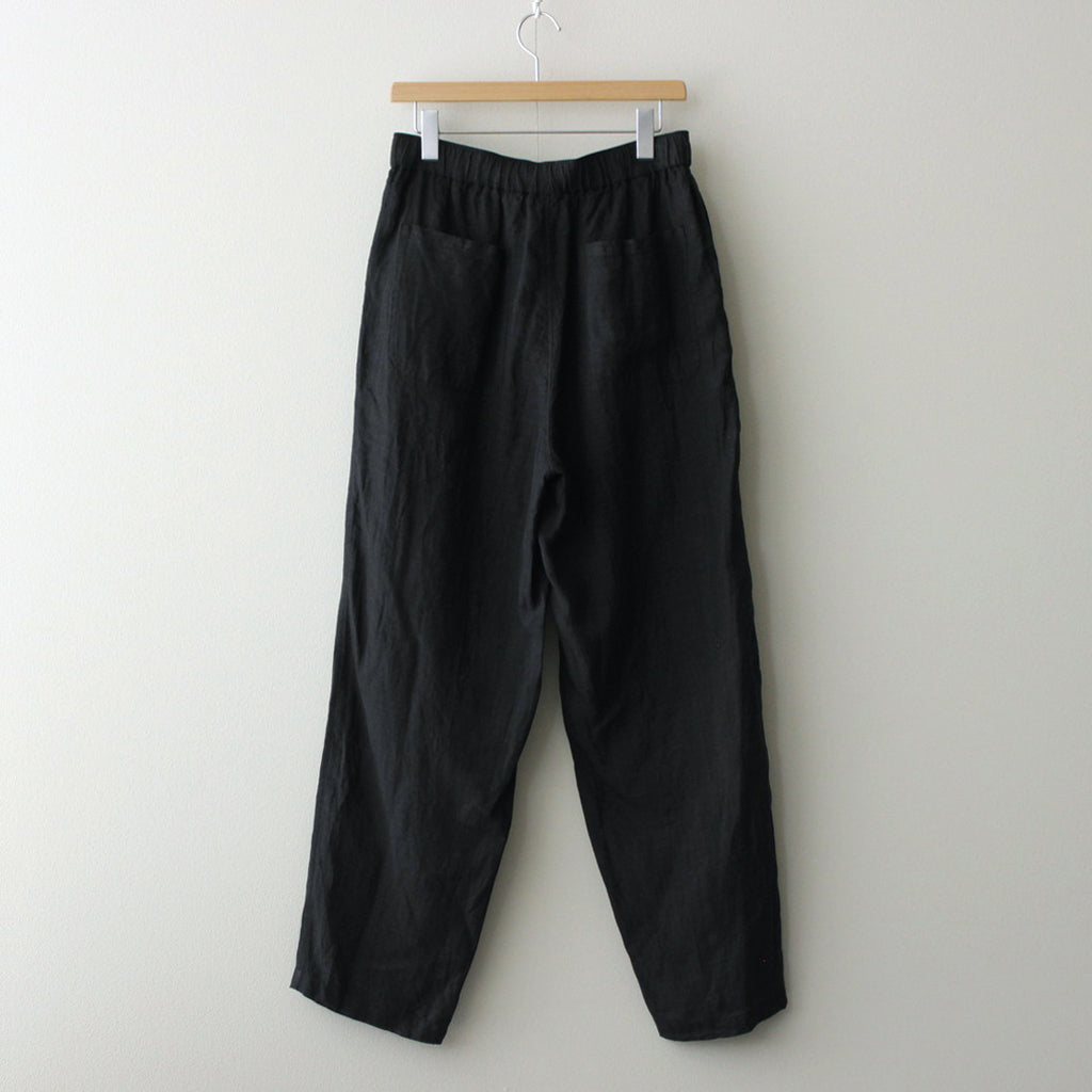 LINEN POPLIN TR #BLACK [17041 40072]