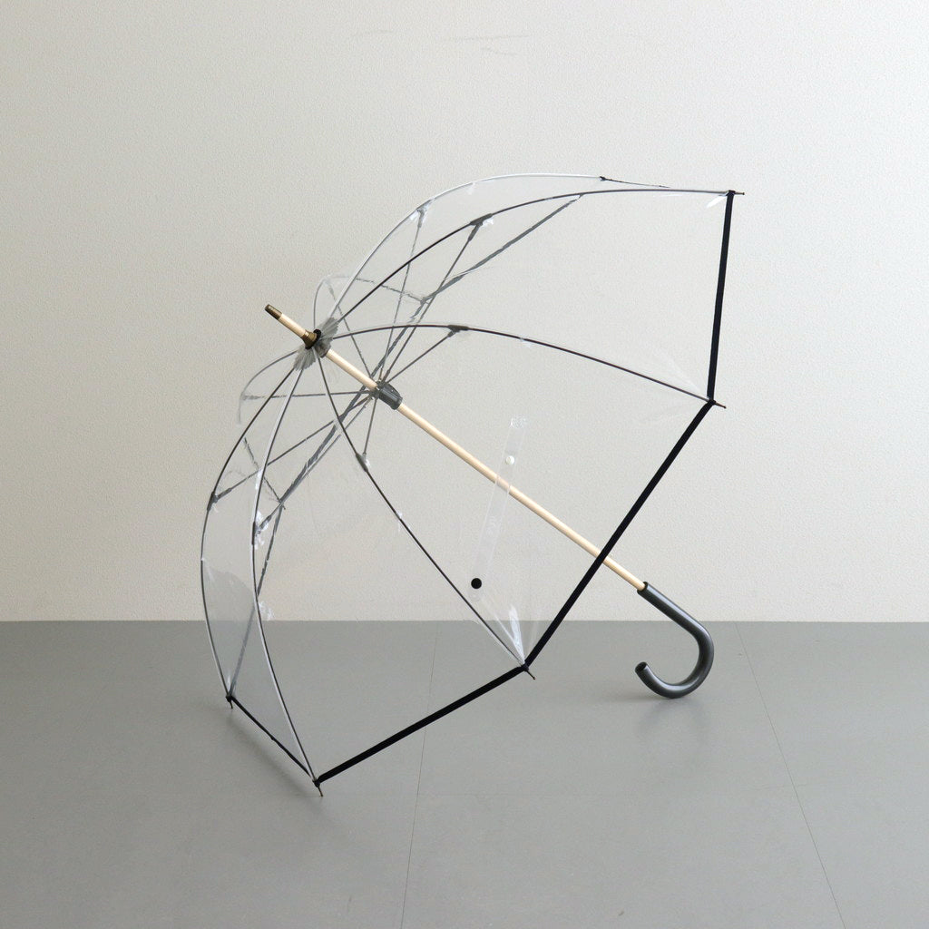 WHITE ROSE UMBRELLA #CLEAR [16842 84104]