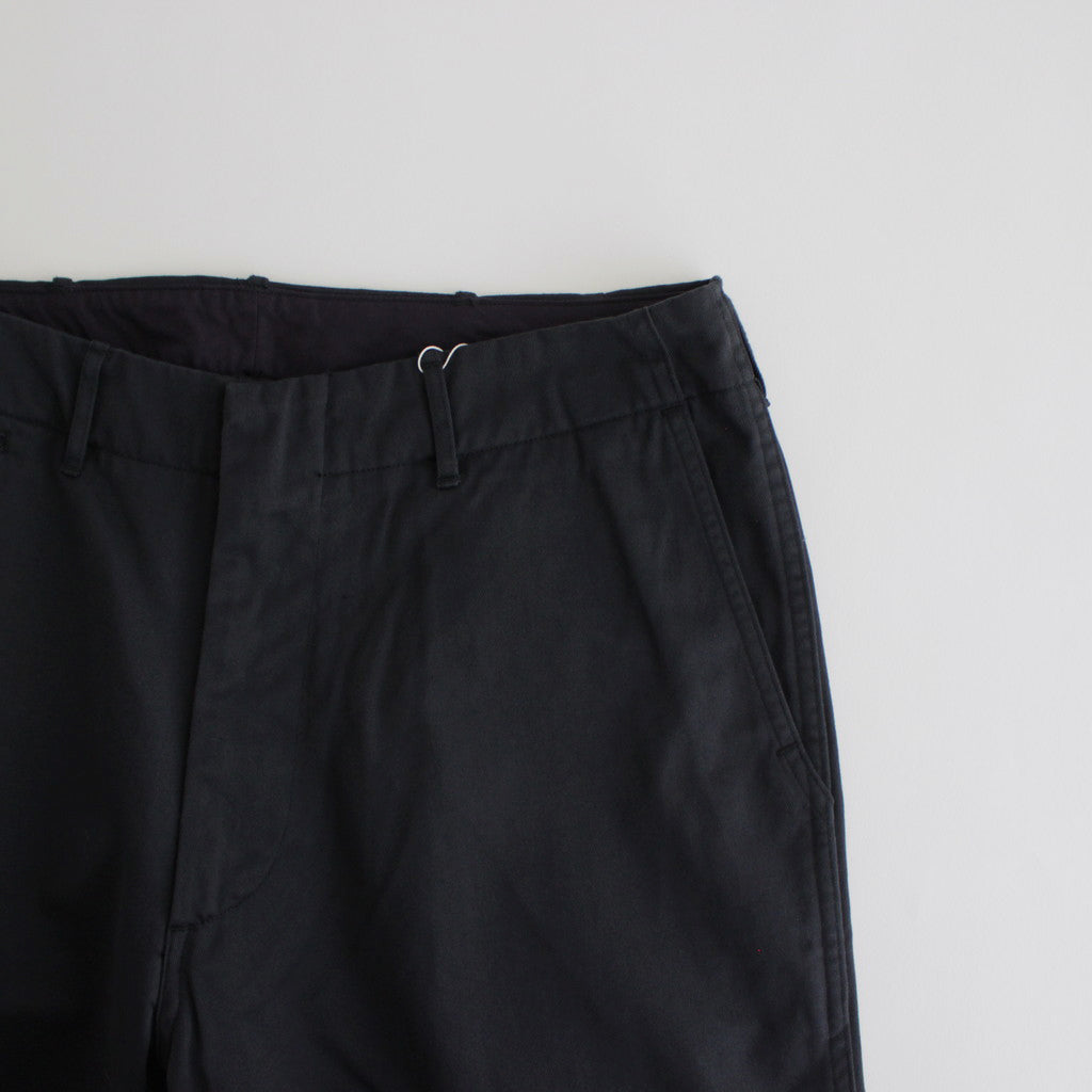 Wide Chino Pants #Navy [SUCS401]