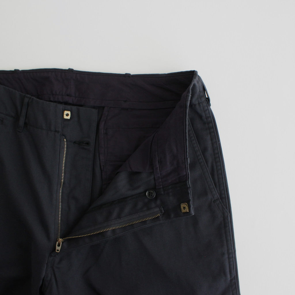 Wide Chino Pants #Navy [SUCS401]