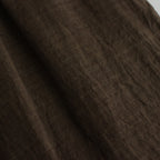 LINEN POPLIN TR #BROWN [17041 40072]