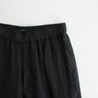 LINEN POPLIN TR #BLACK [17041 40072]