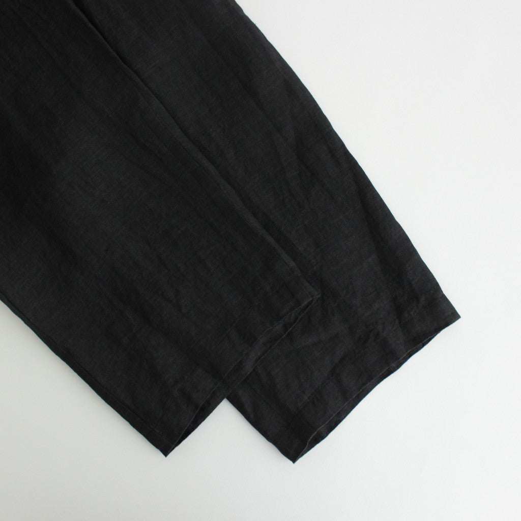 LINEN POPLIN TR #BLACK [17041 40072]