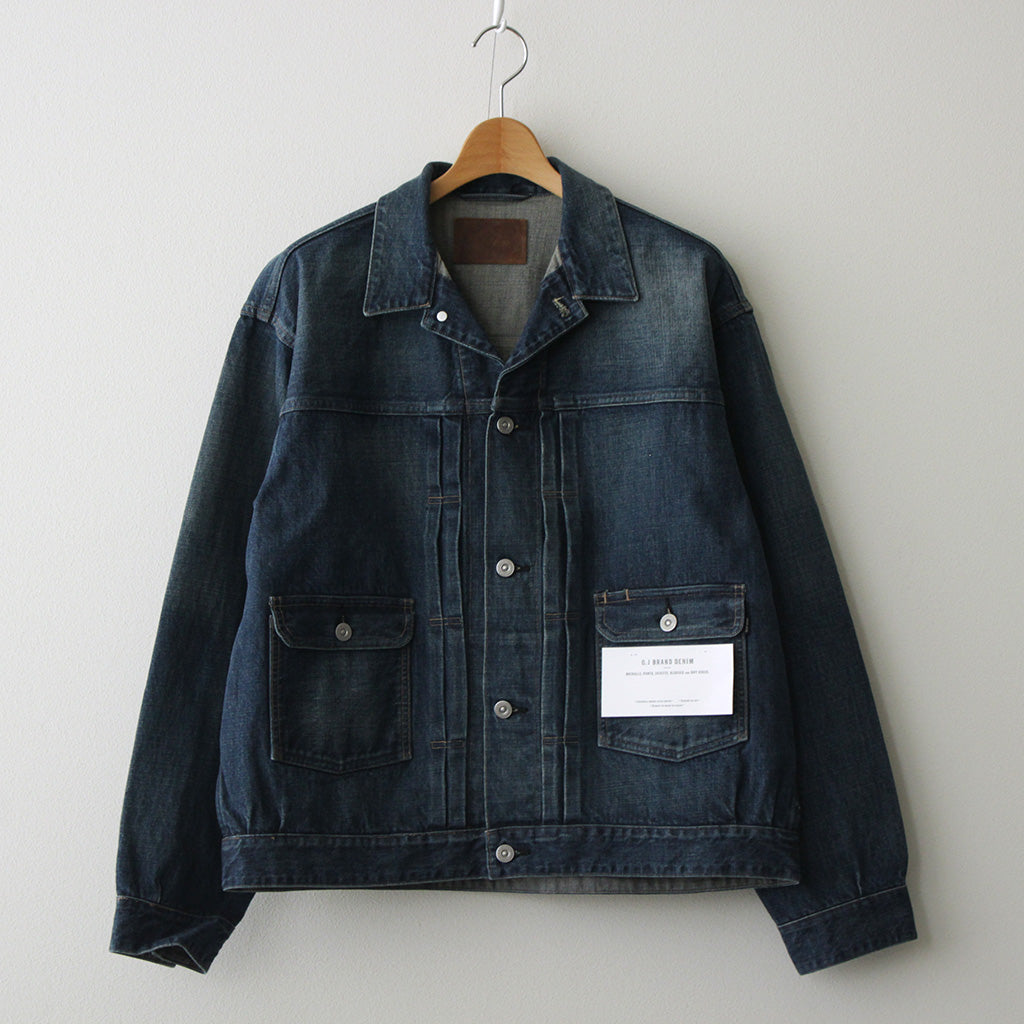 LOWER FLAP POCKET JEAN JACKET（FADE INDIGO） #INDIGO [241OJ-JK05 