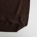 ELS ORGANIC COTTON KN POLO #BROWN [17041 60053]