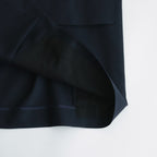 ORGANIC WOOL TROPICAL COMFORT W-BREASTED BLAZER #NAVY [A24A-08JK02C]