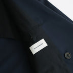 ORGANIC WOOL TROPICAL COMFORT W-BREASTED BLAZER #NAVY [A24A-08JK02C]