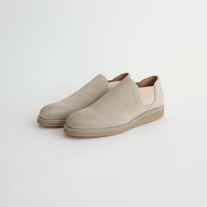 The Gardner ARTISAN  LEATHER SIDE-GORE SHOES #SAND VELOR [241OJ-FW01]