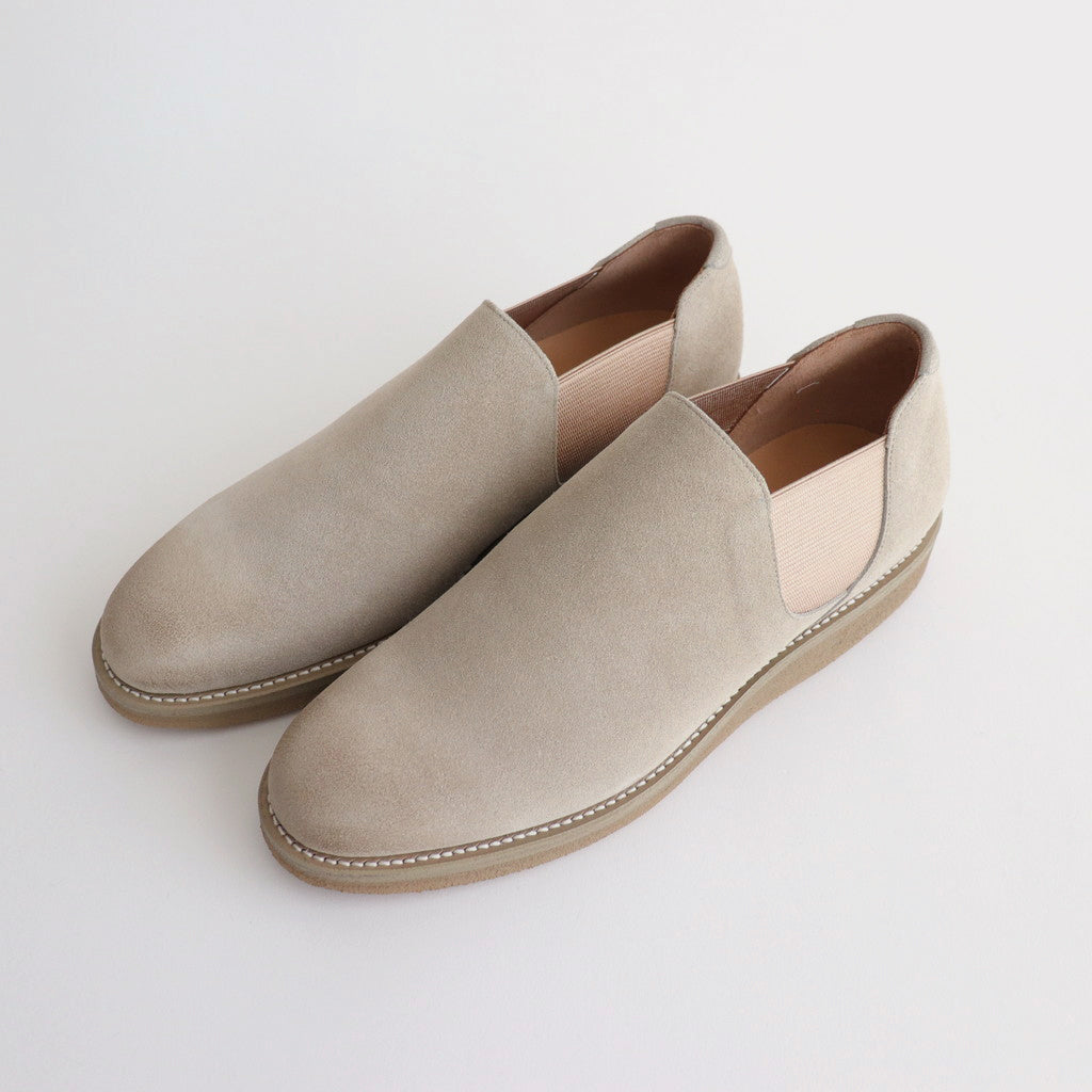 The Gardner ARTISAN  LEATHER SIDE-GORE SHOES #SAND VELOR [241OJ-FW01]