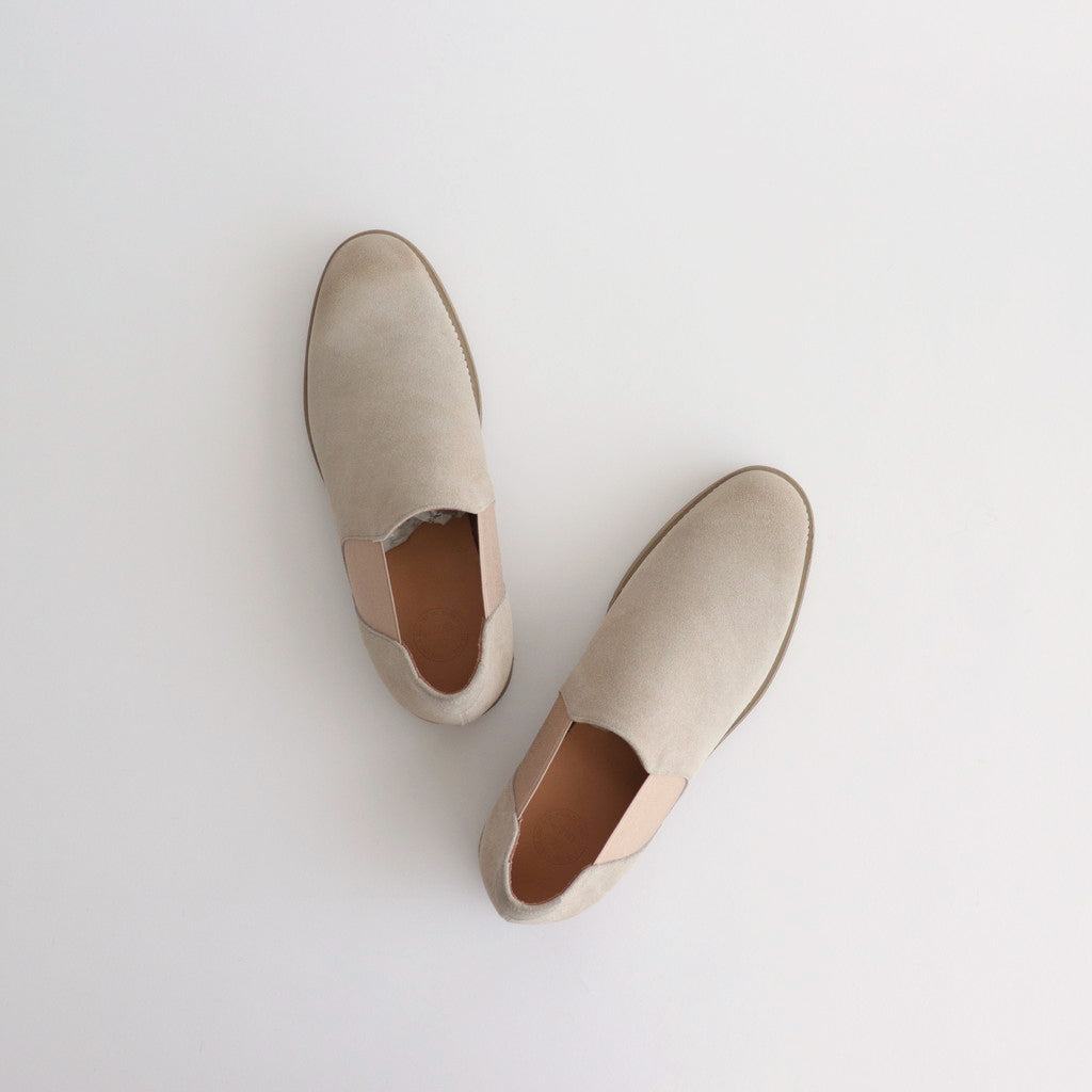 The Gardner ARTISAN  LEATHER SIDE-GORE SHOES #SAND VELOR [241OJ-FW01]