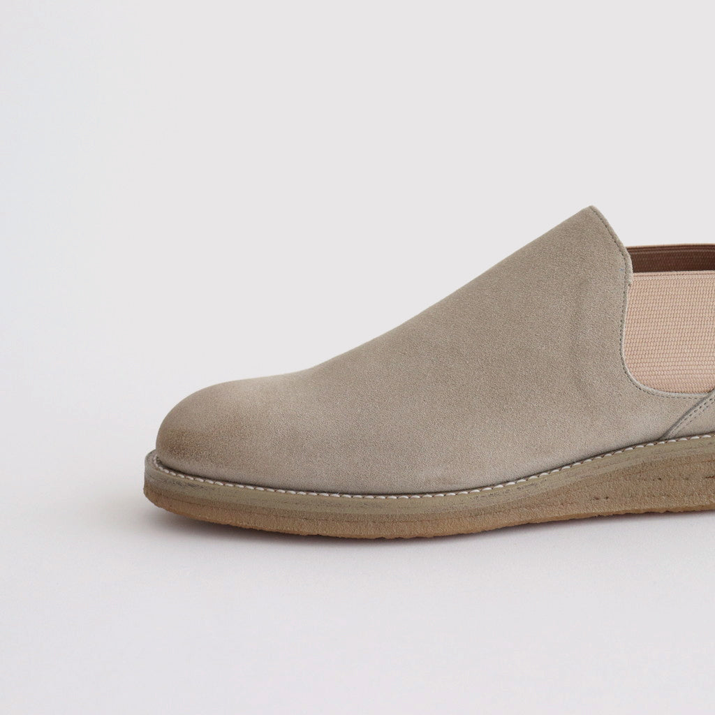 The Gardner ARTISAN  LEATHER SIDE-GORE SHOES #SAND VELOR [241OJ-FW01]