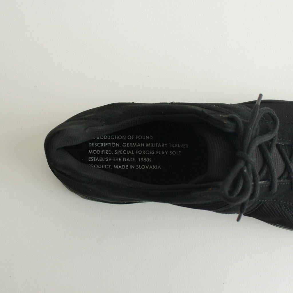 GERMAN MILITARY TRAINER #BLACK [1733CS]