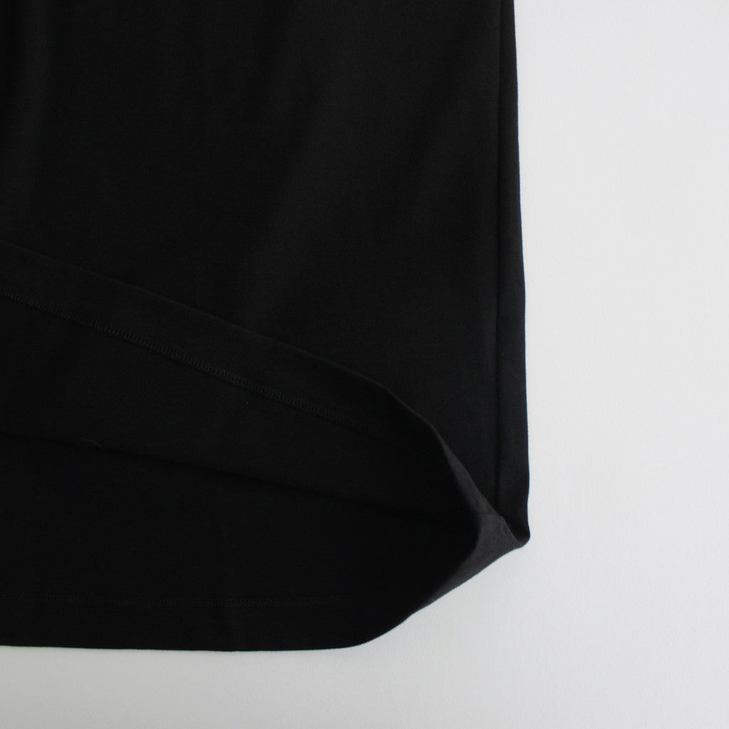 ORGANIC COTTON BIO T OP #BLACK [16841 55553]