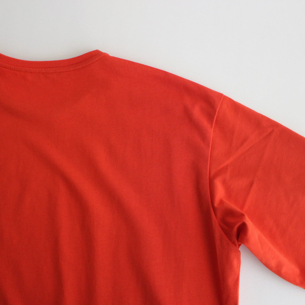 ORGANIC COTTON BIO T OP #VERMILION [16841 55553]