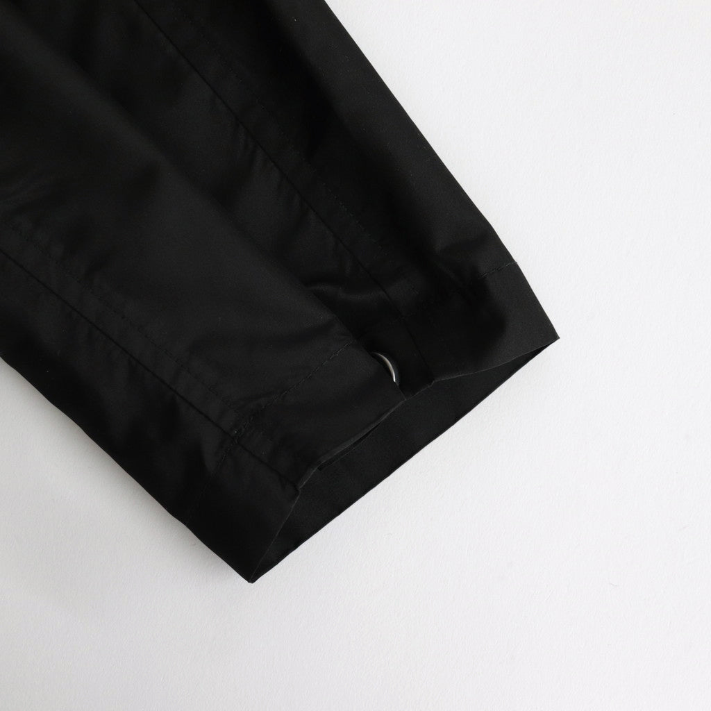 SILK TAFFETA CITY CRUISE PARKA #BLACK [A24A-10BL01C]