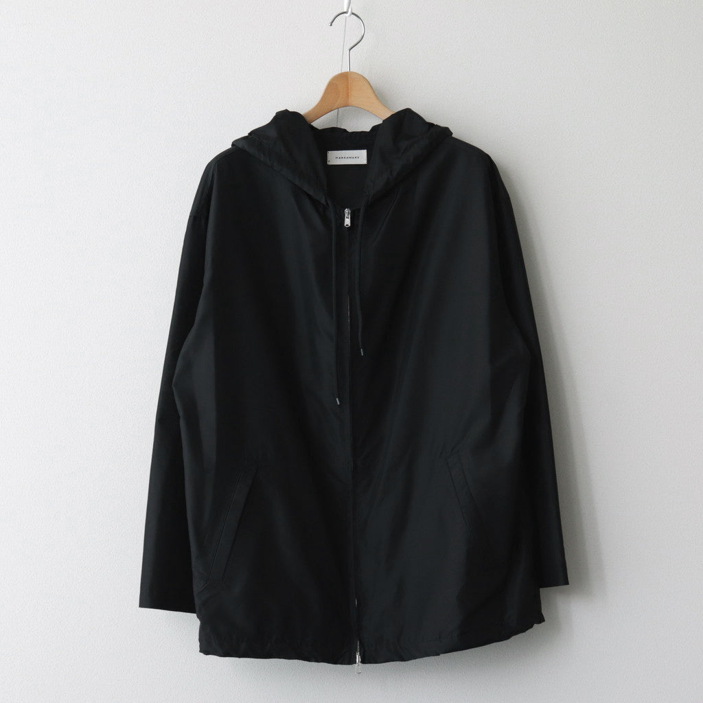 SILK TAFFETA CITY CRUISE PARKA #BLACK [A24A-10BL01C]