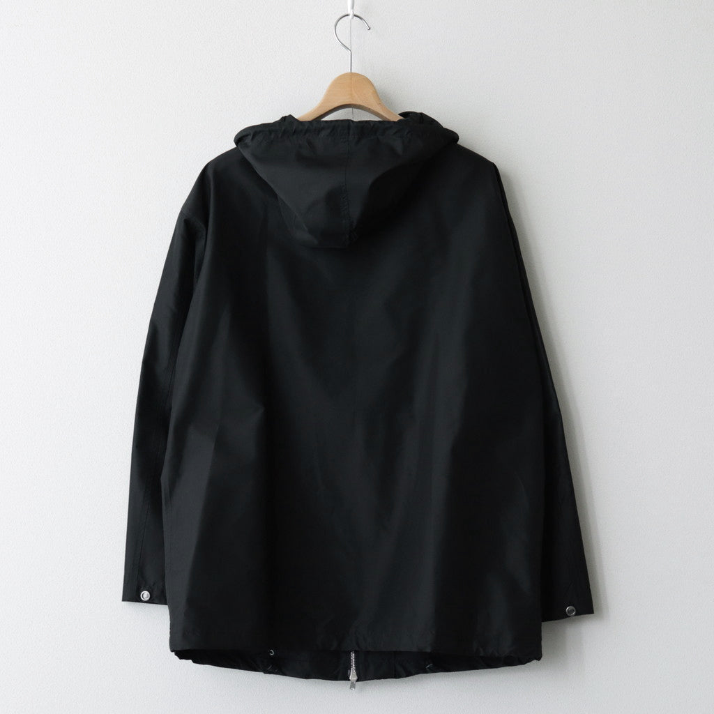 SILK TAFFETA CITY CRUISE PARKA #BLACK [A24A-10BL01C]