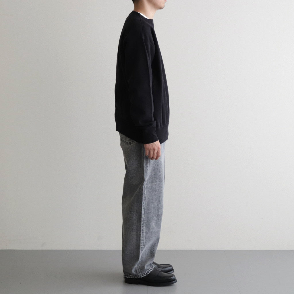 13.5oz DENIM BAGGY FADE #ICE BLACK [17041 40545]