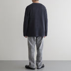 13.5oz DENIM TROUSERS FADE #ICE BLACK [17032 40554]