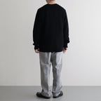 SIGNATURE CREW NECK #BLACK [BN-23FM-030]