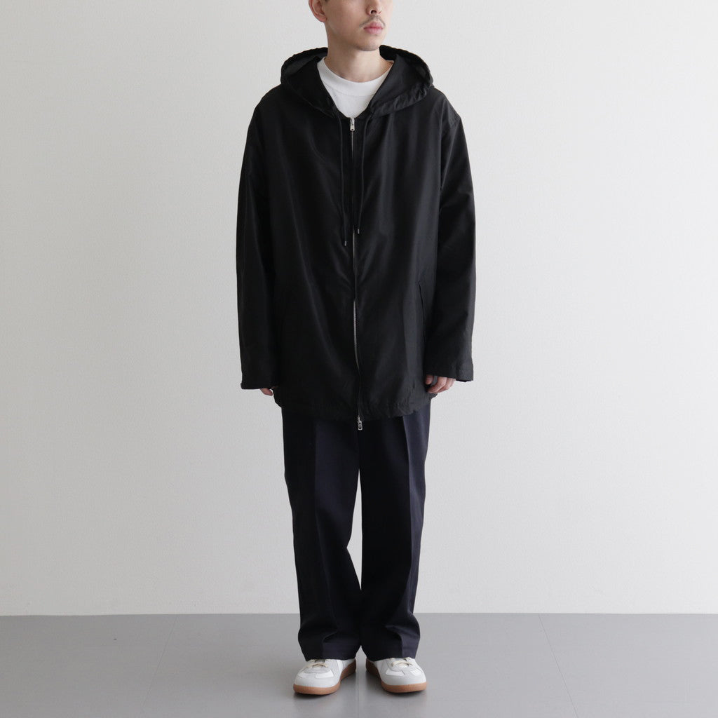 SILK TAFFETA CITY CRUISE PARKA #BLACK [A24A-10BL01C]