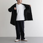 SILK TAFFETA CITY CRUISE PARKA #BLACK [A24A-10BL01C]