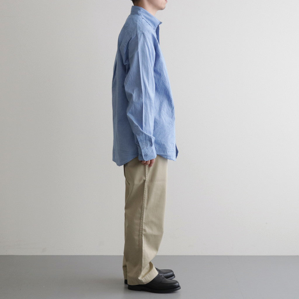 BUTTON DOWN SHIRT #BLUE [SH-BRKS-003] – Diffusion