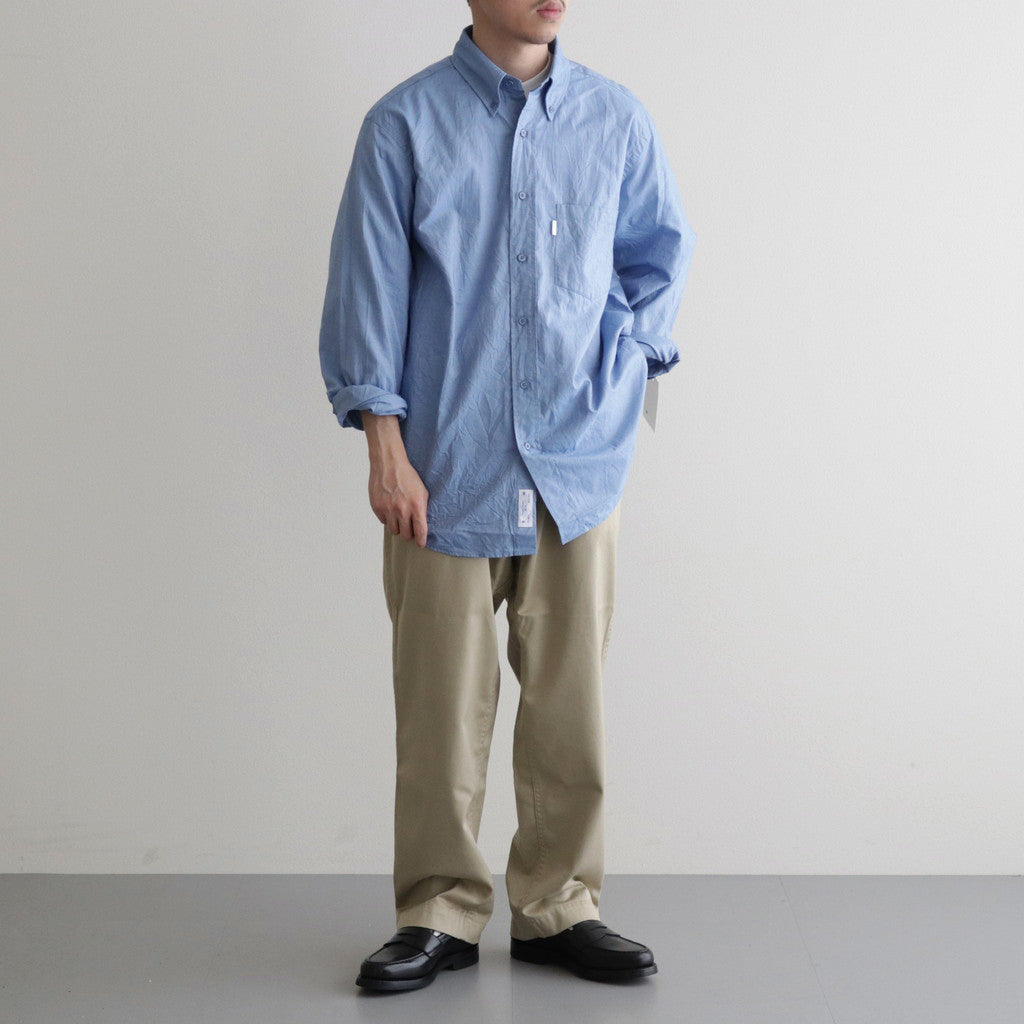 BUTTON DOWN SHIRT #BLUE [SH-BRKS-003] – Diffusion