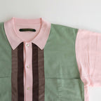 MACDUFF / ヤーディーカーディー #PINK × MINT [DN-0701K2]