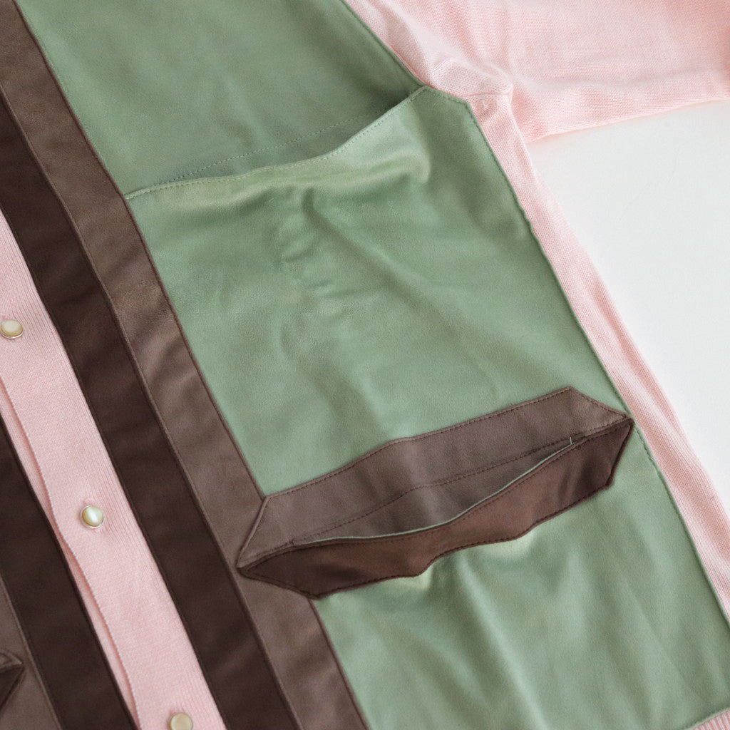 MACDUFF / ヤーディーカーディー #PINK × MINT [DN-0701K2]