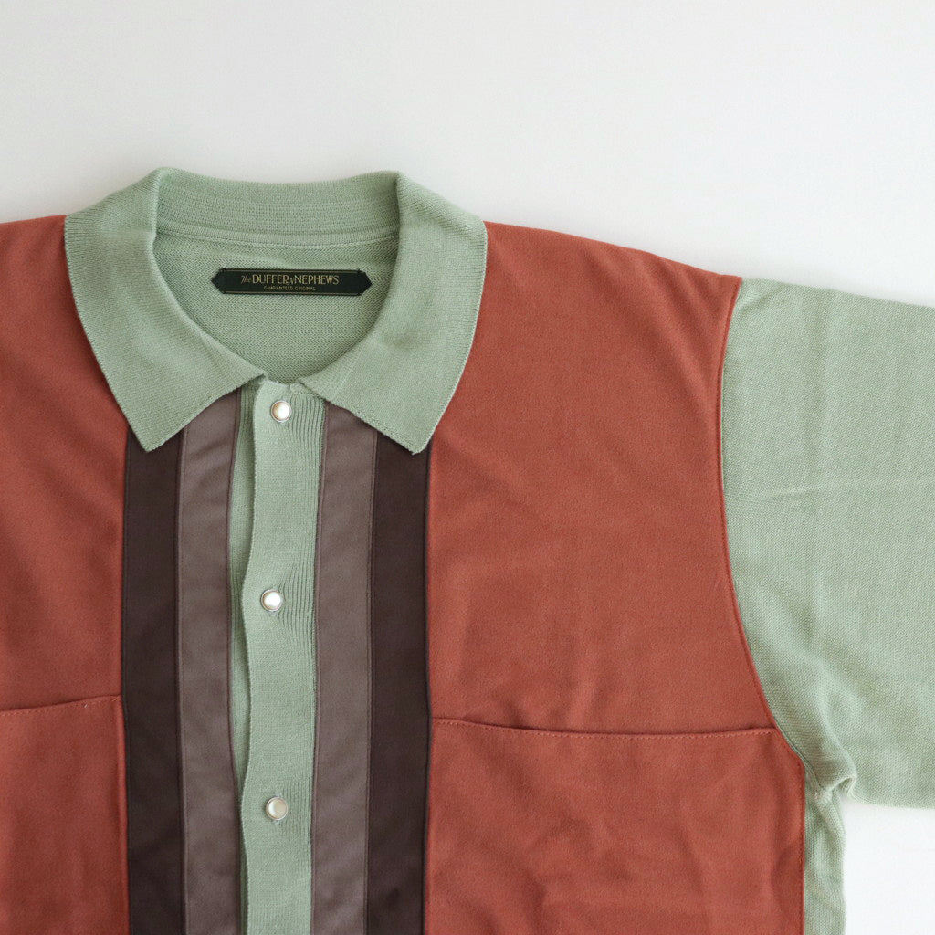 MACDUFF / ヤーディーカーディー #GREEN × ORANGE [DN-0701K2]