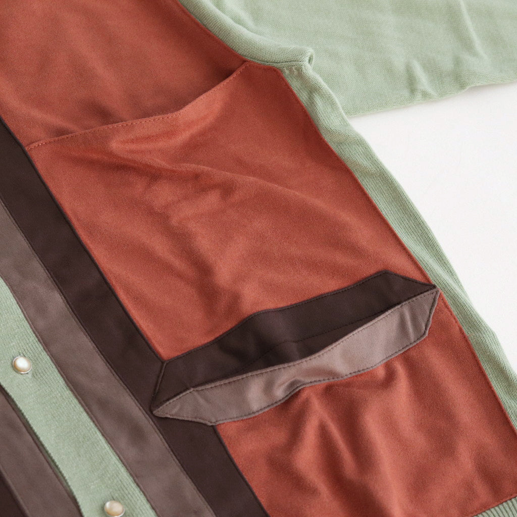 MACDUFF / ヤーディーカーディー #GREEN × ORANGE [DN-0701K2]