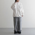 13.5oz DENIM HIGH WAIST WIDE FADE #ICE BLACK [16841 40518]