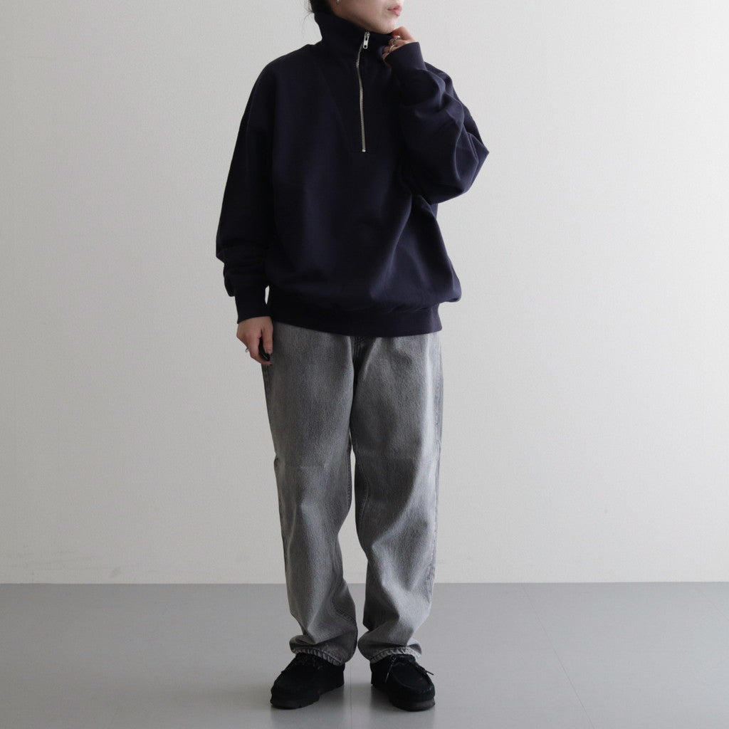 13.5oz DENIM BAGGY FADE #ICE BLACK [16841 40545]