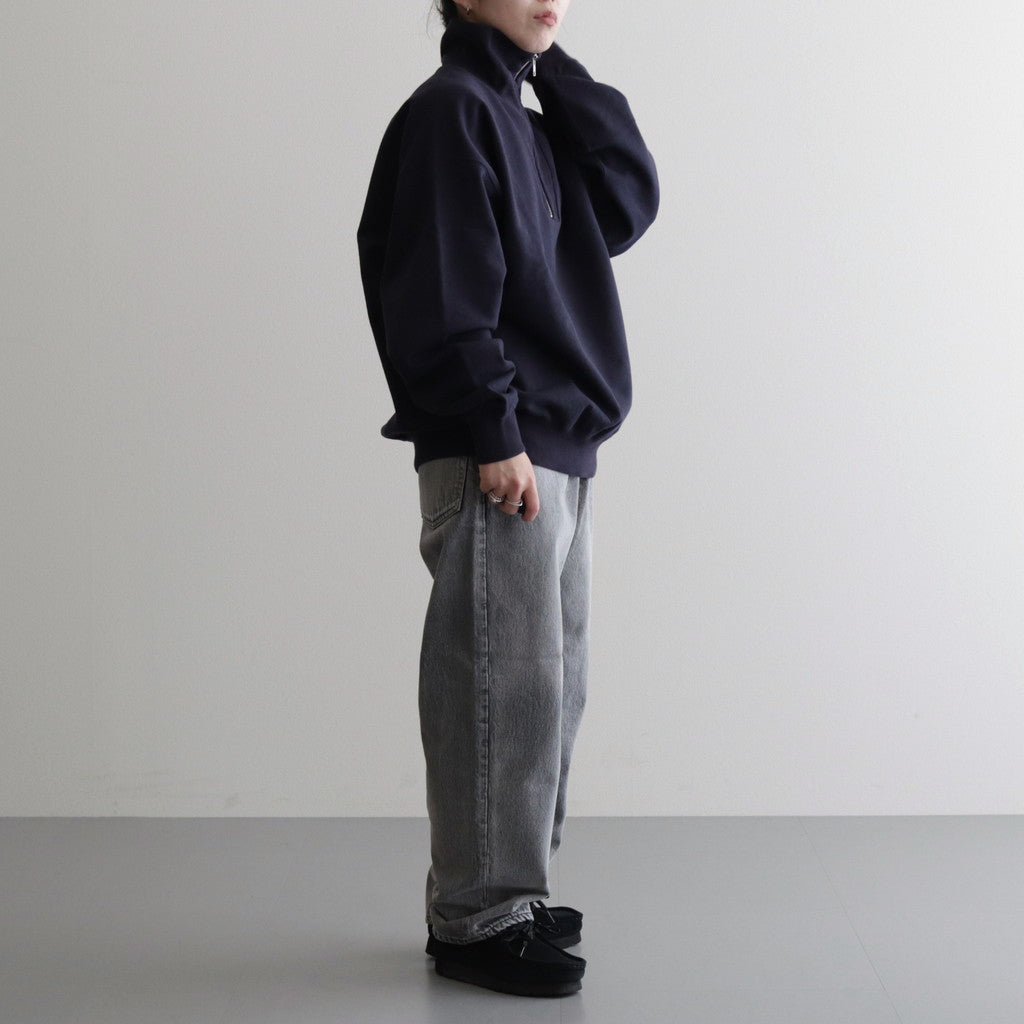 13.5oz DENIM BAGGY FADE #ICE BLACK [16841 40545]