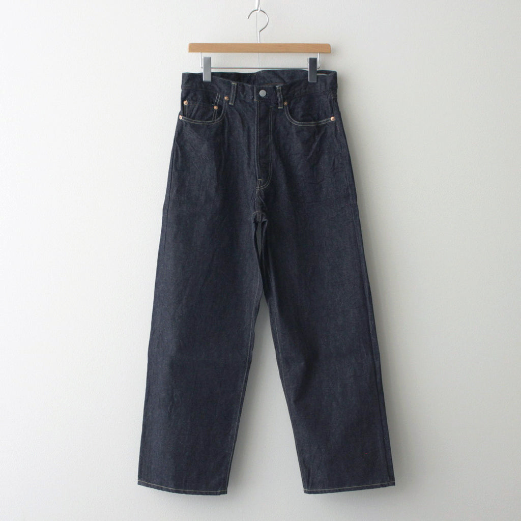 13.5oz Denim Pants Classic #Indigo [bROOTS24S7]