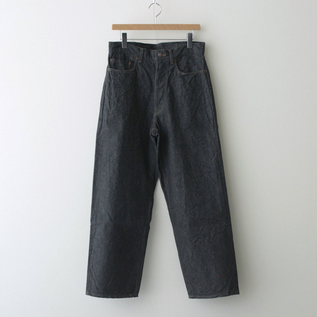 13.5oz Denim Pants Classic #SulfurBlack [bROOTS24S7]