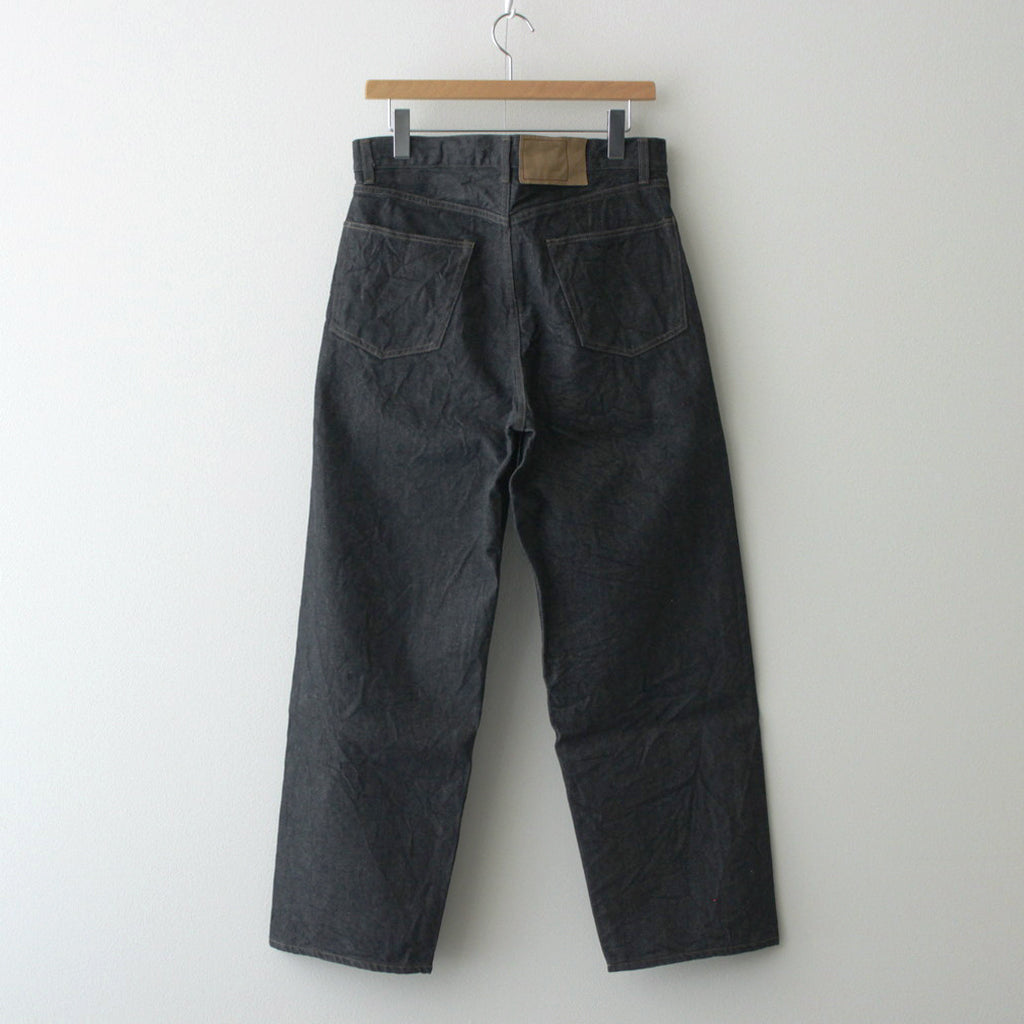 13.5oz Denim Pants Classic #SulfurBlack [bROOTS24S7]