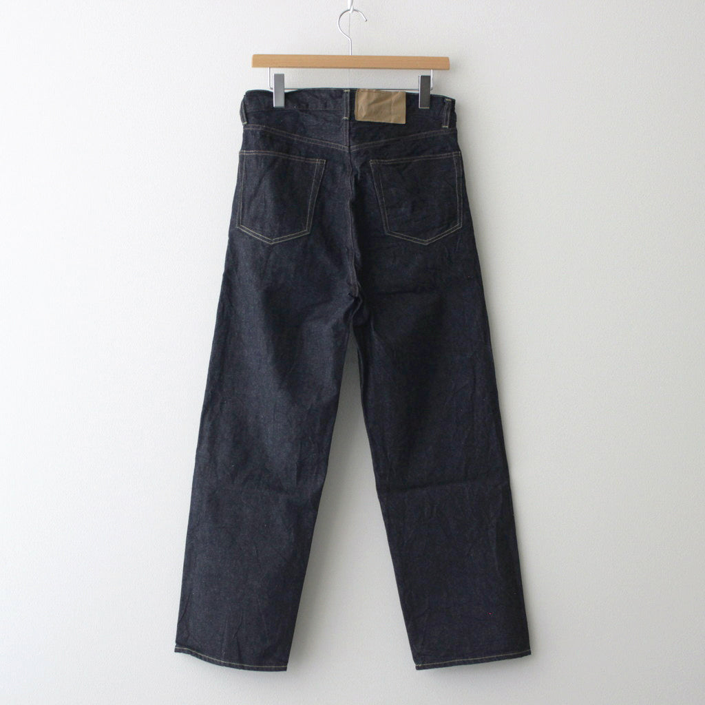 13.5oz Denim Pants Narrow #Indigo [bROOTS24S8]