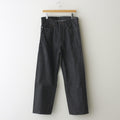 13.5oz Denim Pants Narrow #SulfurBlack [bROOTS24S8]