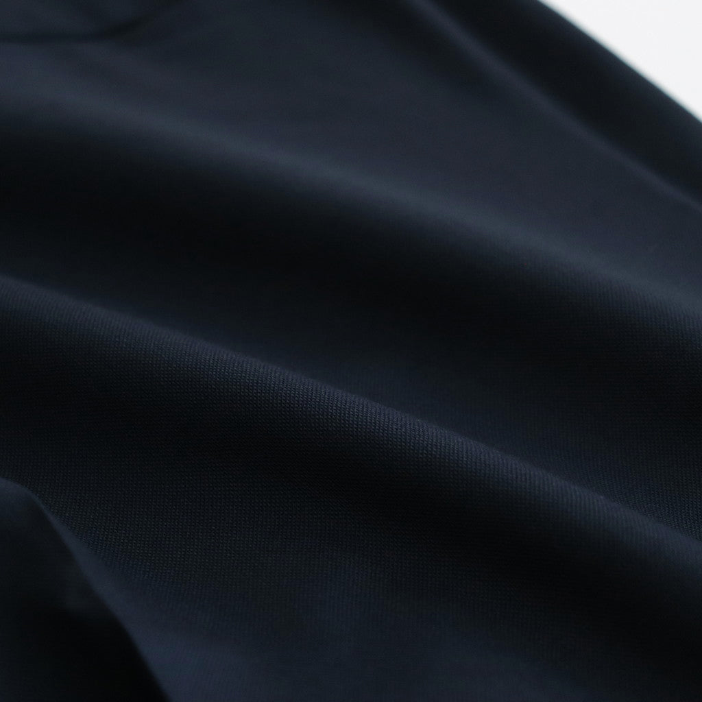 ORGANIC WOOL TROPICAL PEGTOP TROUSERS #NAVY [A24A-08PT02C