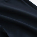 ORGANIC WOOL TROPICAL PEGTOP TROUSERS #NAVY [A24A-08PT02C]