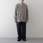 All-yak crewneck cardigan #Lt.Bege [2023-N06]