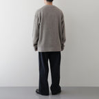 All-yak crewneck cardigan #Lt.Bege [2023-N06]